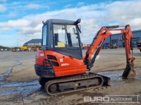 2016 Kubota KX61-3 Mini Excavators For Auction: Leeds – 23rd, 24th, 25th, 26th October @ 08:00am full