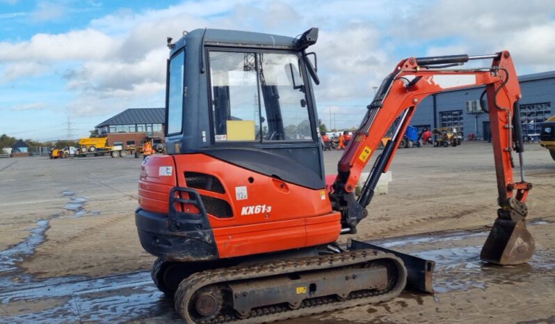 2016 Kubota KX61-3 Mini Excavators For Auction: Leeds – 23rd, 24th, 25th, 26th October @ 08:00am full