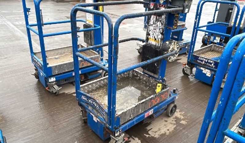 2017 Power Towers Nano Manlifts For Auction: Leeds – 23rd, 24th, 25th, 26th October @ 08:00am