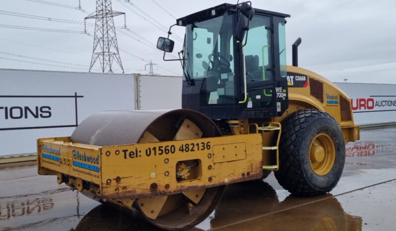 2019 CAT CS66B Rollers For Auction: Leeds – 23rd, 24th, 25th, 26th October @ 08:00am