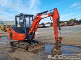 2016 Kubota KX61-3 Mini Excavators For Auction: Leeds – 23rd, 24th, 25th, 26th October @ 08:00am full