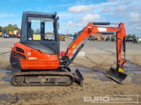 2016 Kubota KX61-3 Mini Excavators For Auction: Leeds – 23rd, 24th, 25th, 26th October @ 08:00am full