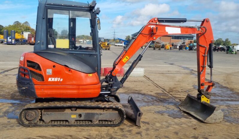 2016 Kubota KX61-3 Mini Excavators For Auction: Leeds – 23rd, 24th, 25th, 26th October @ 08:00am full