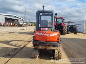 2016 Kubota KX61-3 Mini Excavators For Auction: Leeds – 23rd, 24th, 25th, 26th October @ 08:00am full