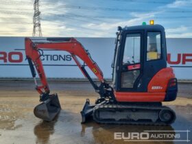 2017 Kubota KX61-3 Mini Excavators For Auction: Leeds – 23rd, 24th, 25th, 26th October @ 08:00am full