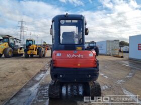 2016 Kubota KX61-3 Mini Excavators For Auction: Leeds – 23rd, 24th, 25th, 26th October @ 08:00am full