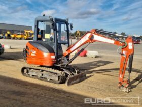 2016 Kubota KX61-3 Mini Excavators For Auction: Leeds – 23rd, 24th, 25th, 26th October @ 08:00am full