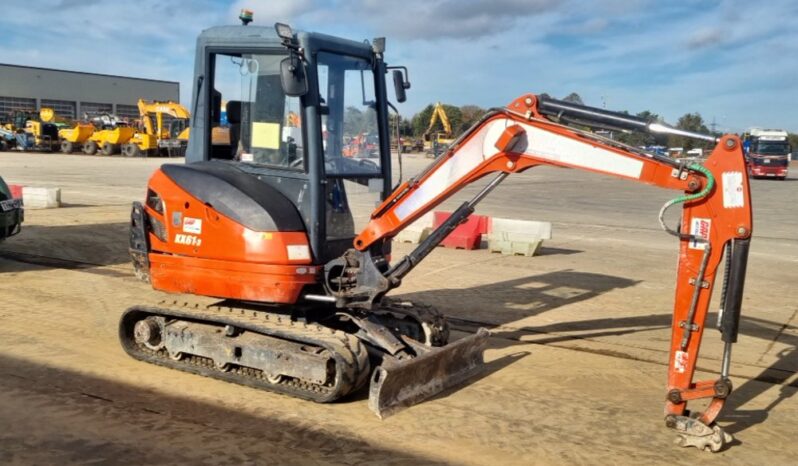 2016 Kubota KX61-3 Mini Excavators For Auction: Leeds – 23rd, 24th, 25th, 26th October @ 08:00am full