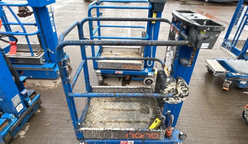 2017 Power Towers Nano Manlifts For Auction: Leeds – 23rd, 24th, 25th, 26th October @ 08:00am full