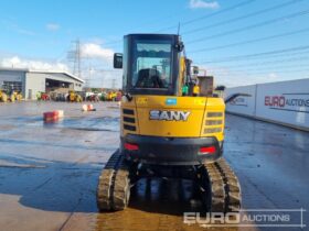 2023 Sany SY50U Mini Excavators For Auction: Leeds – 23rd, 24th, 25th, 26th October @ 08:00am full