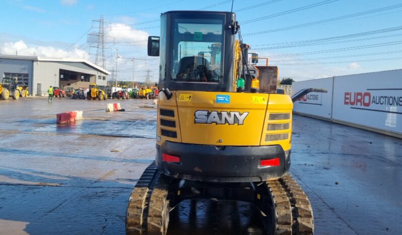 2023 Sany SY50U Mini Excavators For Auction: Leeds – 23rd, 24th, 25th, 26th October @ 08:00am full