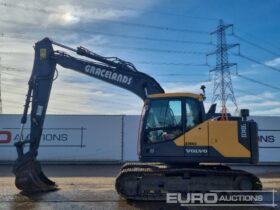 2018 Volvo EC140EL 10 Ton+ Excavators For Auction: Leeds – 23rd, 24th, 25th, 26th October @ 08:00am full