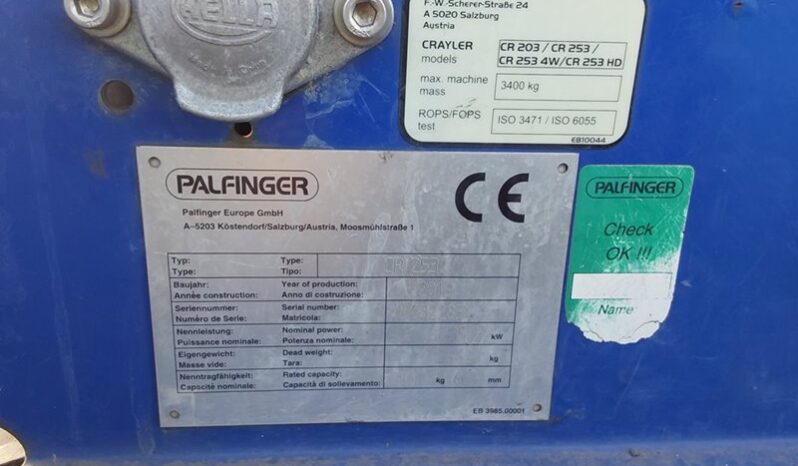 2016 PALFINGER CR253 – 2331cc For Auction on 2024-10-23 For Auction on 2024-10-23 full