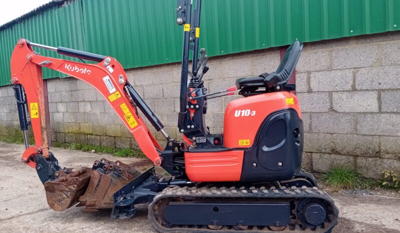 1T Excavator Kubota U10-3 2021