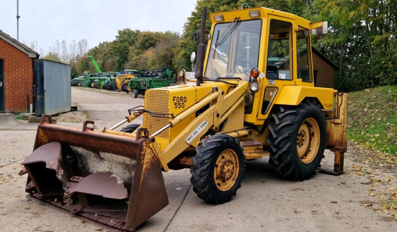 1982 Ford 550 4WD Digger loader full