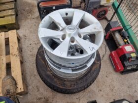 3x Nissan Alloy Rims & 1x Tyres For Auction on 2024-10-26