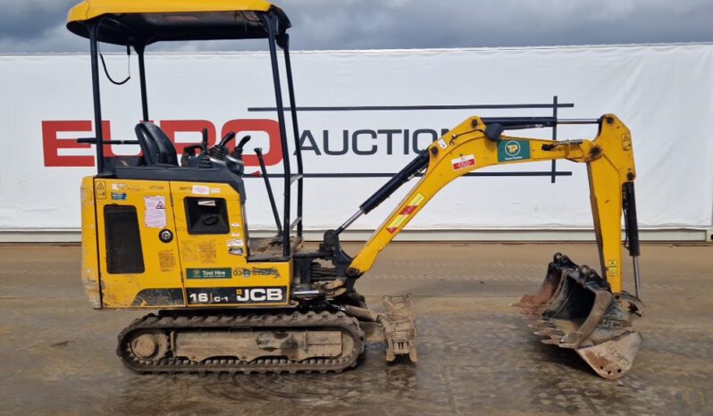 2020 JCB 16C-1 Mini Excavators For Auction: Dromore – 6th & 7th December 2024 @ 9:00am For Auction on 2024-12-7 full