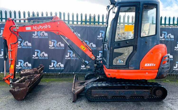 2016 Kubota KX61-3 Excavator