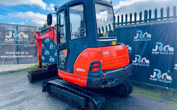 2016 Kubota KX61-3 Excavator full