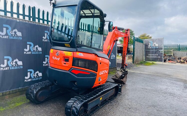 2016 Kubota U27-4 Excavator full