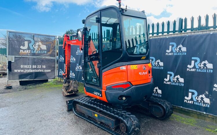 2016 Kubota U27-4 Excavator full