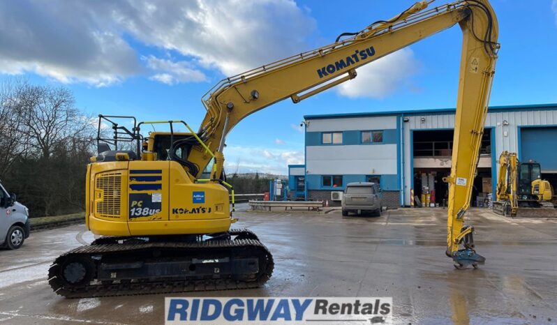 Komatsu PC138 Long Reach Excavator full