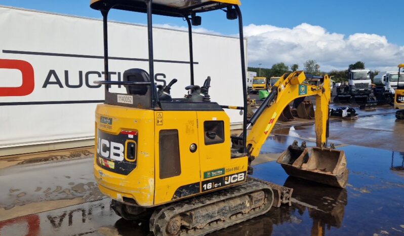 2019 JCB 16C-1 Mini Excavators For Auction: Dromore – 6th & 7th December 2024 @ 9:00am For Auction on 2024-12-7 full