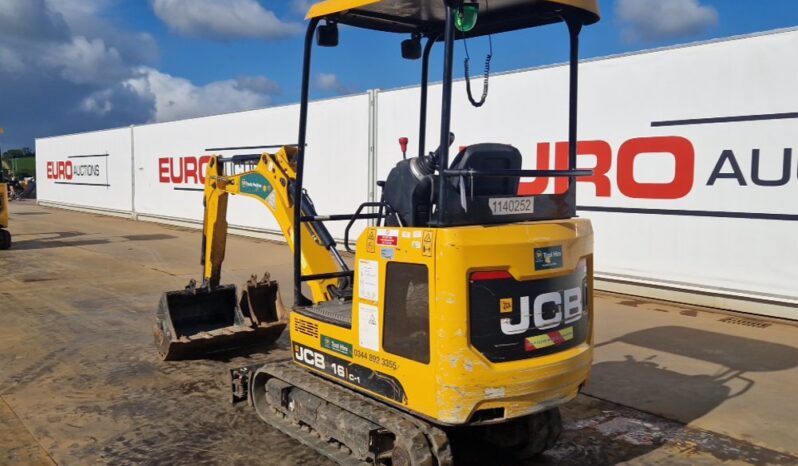 2019 JCB 16C-1 Mini Excavators For Auction: Dromore – 6th & 7th December 2024 @ 9:00am For Auction on 2024-12-7 full