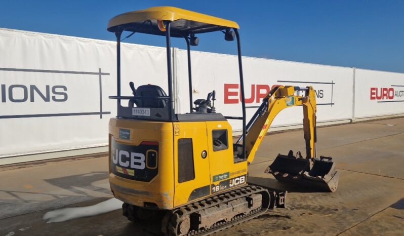 2019 JCB 16C-1 Mini Excavators For Auction: Dromore – 6th & 7th December 2024 @ 9:00am For Auction on 2024-12-7 full