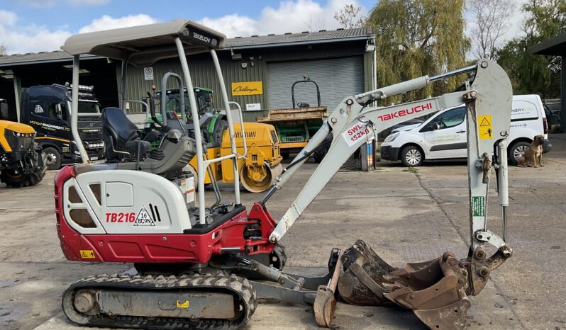 TAKEUCHI TB216 full