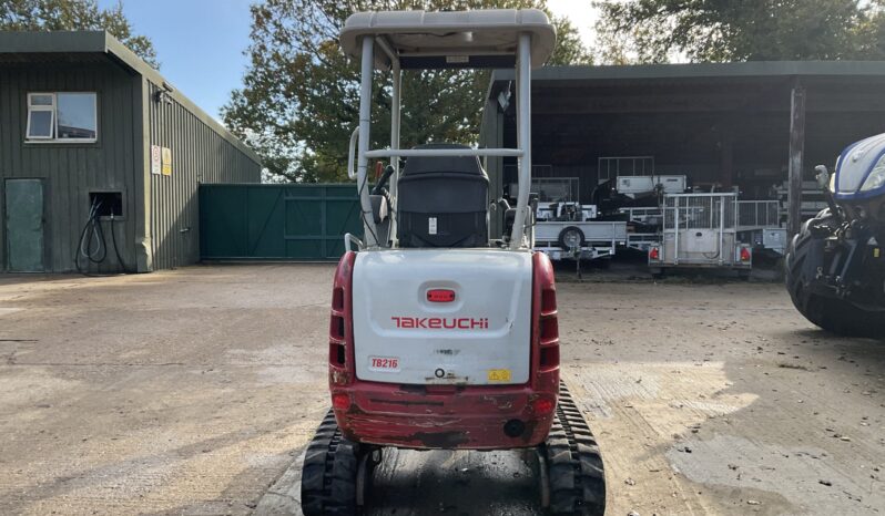 TAKEUCHI TB216 full