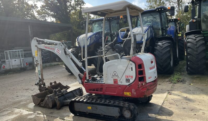 TAKEUCHI TB216 full