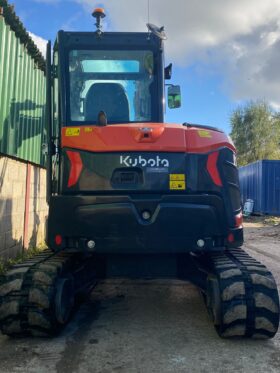 5.5T Excavator Kubota U56-5 2021 High Spec, Hyd Hitch, Aircon, Camera, Twin Lines- low hours full