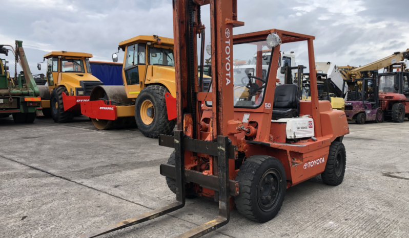 Toyota FD 50,5 ton diesel forklift