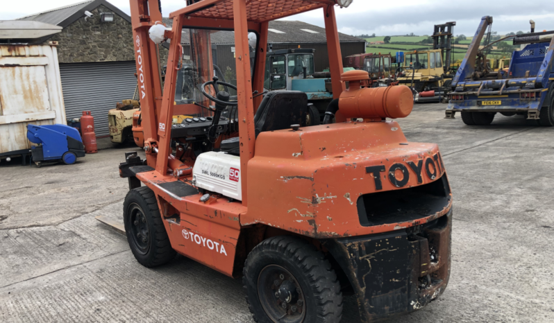 Toyota FD 50,5 ton diesel forklift full