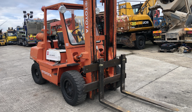 Toyota FD 50,5 ton diesel forklift full