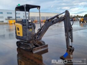 2015 Volvo EC15C Mini Excavators For Auction: Leeds -27th, 28th, 29th, 30th November 24 @ 8:00am full