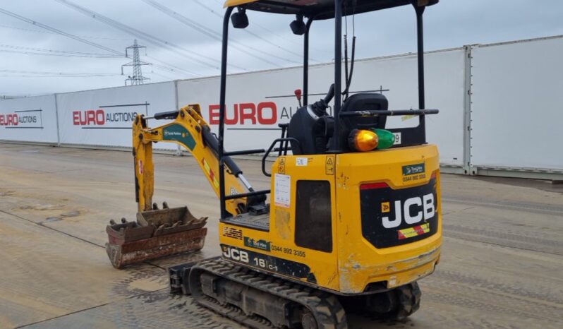 2020 JCB 16C-1 Mini Excavators For Auction: Leeds -27th, 28th, 29th, 30th November 24 @ 8:00am full