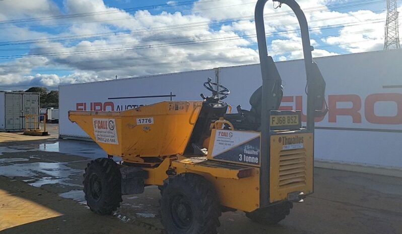 2018 Thwaites 3 Ton Site Dumpers For Auction: Leeds -27th, 28th, 29th, 30th November 24 @ 8:00am full