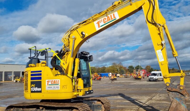 2023 Komatsu PC138US-11E0 10 Ton+ Excavators For Auction: Leeds -27th, 28th, 29th, 30th November 24 @ 8:00am full