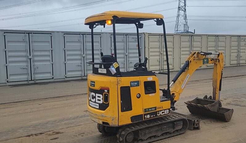 2019 JCB 16C-1 Mini Excavators For Auction: Leeds -27th, 28th, 29th, 30th November 24 @ 8:00am full