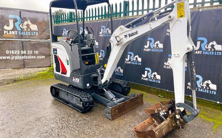 2020 / 2021 Bobcat E19 Excavator full