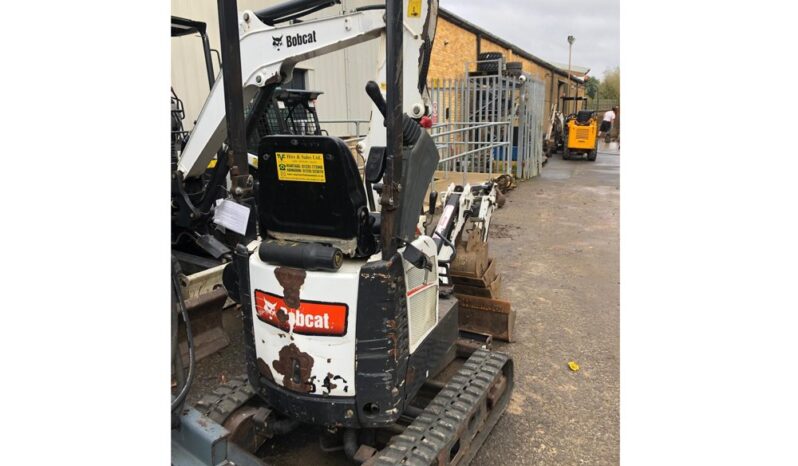 2018 Bobcat E10 AAEM Mini Excavators For Auction: Leeds -27th, 28th, 29th, 30th November 24 @ 8:00am full