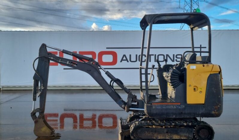 2015 Volvo EC15C Mini Excavators For Auction: Leeds -27th, 28th, 29th, 30th November 24 @ 8:00am full