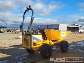 2018 Thwaites 3 Ton Site Dumpers For Auction: Leeds -27th, 28th, 29th, 30th November 24 @ 8:00am full