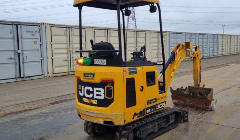 2020 JCB 16C-1 Mini Excavators For Auction: Leeds -27th, 28th, 29th, 30th November 24 @ 8:00am full