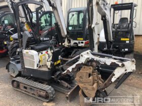 2018 Bobcat E10 AAEM Mini Excavators For Auction: Leeds -27th, 28th, 29th, 30th November 24 @ 8:00am