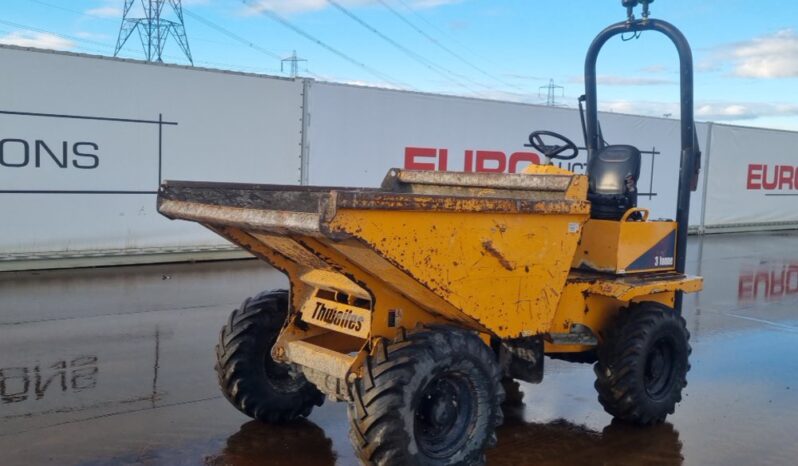 2014 Thwaites 3 Ton Site Dumpers For Auction: Leeds -27th, 28th, 29th, 30th November 24 @ 8:00am