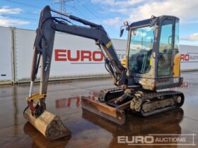 2015 Volvo EC27C Mini Excavators For Auction: Leeds -27th, 28th, 29th, 30th November 24 @ 8:00am