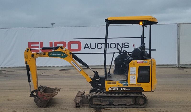 2019 JCB 16C-1 Mini Excavators For Auction: Leeds -27th, 28th, 29th, 30th November 24 @ 8:00am full